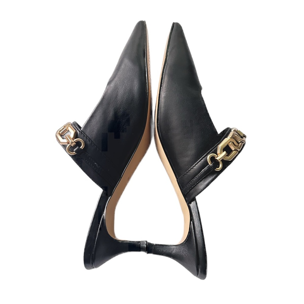 Sanctuary Black Pointed Toe Embellished Pumps Size 8.5 M - Picture 7 of 11